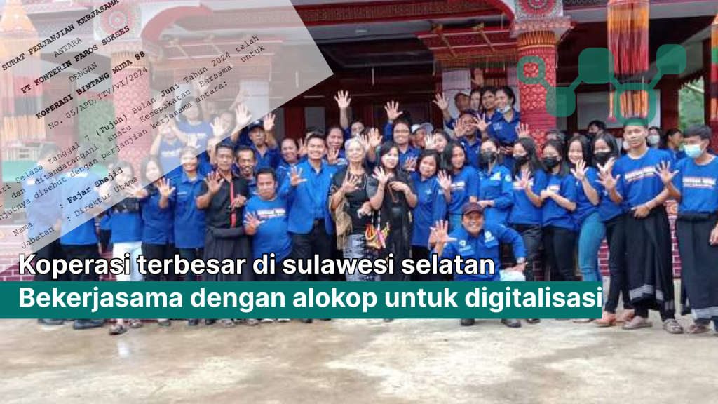 Digitalisasi Koperasi Bintang Muda 88 Sulawesi Selatan dengan Alokop