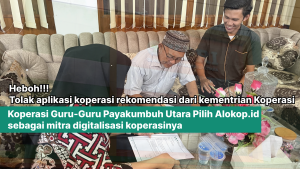 Kerjasama Koperasi Guru-Guru Payakumbuh Utara dengan Alokop.id